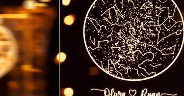 Guiding Love: The Timeless Elegance of Star Map Lights for Valentine's Day