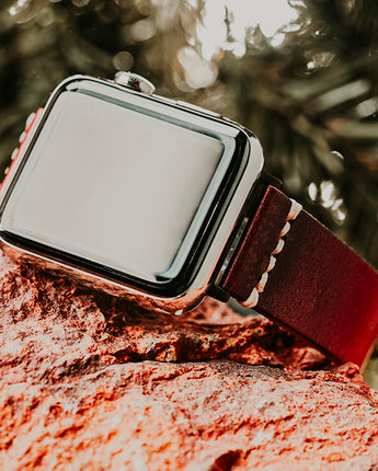 Cognac Leather Apple Strap