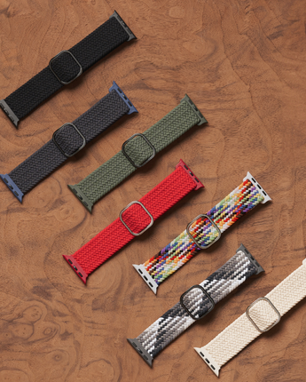 Woven Adjustable Apple Watch Strap